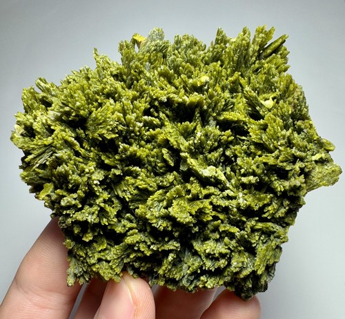 239 Grams Beautiful Shape Epidote Crystal Bunch From Baluchistan Pakistan. - Picture 15 of 16