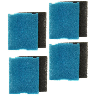 4-Pack Flat Box Filter Pads for Tetra Pond  FK5 / 26593, FK6 / 26598 Fountain