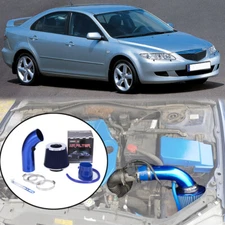 3'' Cold Air Intake Filter System Dry Hose Pipe Kit for MAZDA 6 5 3 2 CX-5 MX-5