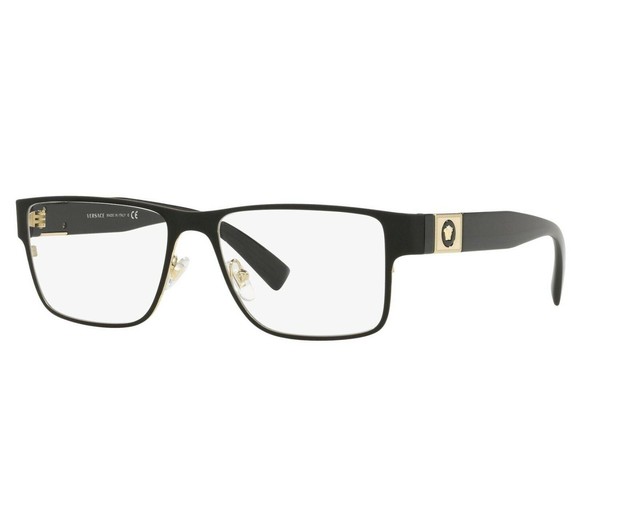 Versace 1274 Eyeglasses 1436 Black 100 