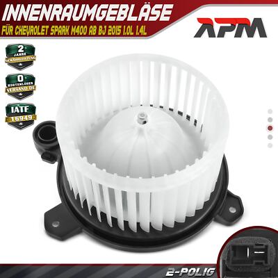 Gebläsemotor Innenraumgebläse 264W für Chevrolet Spark M400 AB BJ 2015 1.0L 1.4L