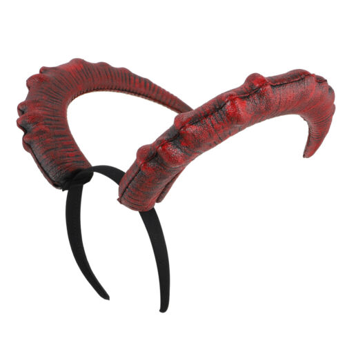 Devil Horn Hair Hoop for Costume and Carnival- - Afbeelding 1 van 12