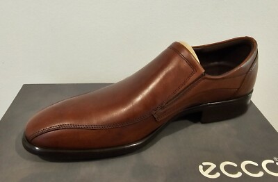MEN'S ECCO CITYTRAY SLIP-ON COGNAC EU43