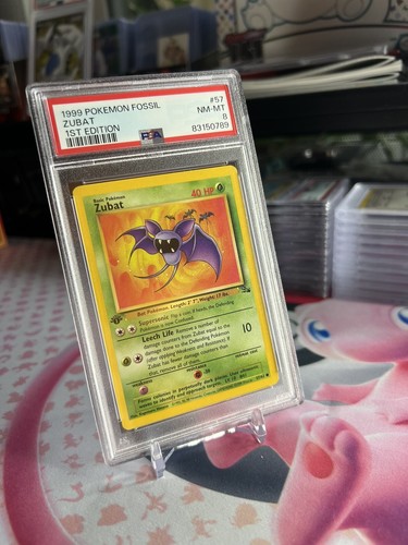Zubat (1st Edition) graded PSA 8 for sale on eBay