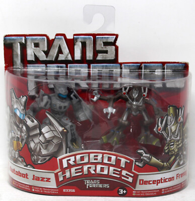 Transformers -  Robot Heroes - Autobot Jazz & Decepticon Frenzy