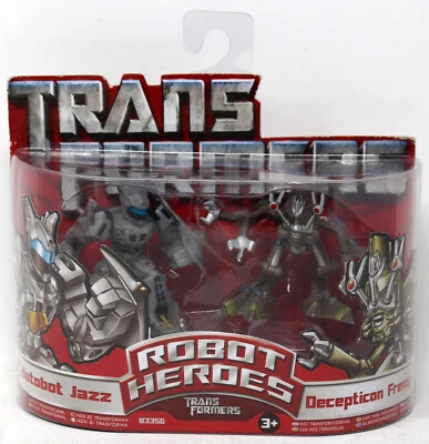 Transformers -  Robot Heroes - Autobot Jazz & Decepticon Frenzy - Bild 1 von 4