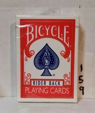 VINTAGE Bicycle RIDER BACK 808 Playing Cards UNOPENED Sealed Deck MADE IN USA