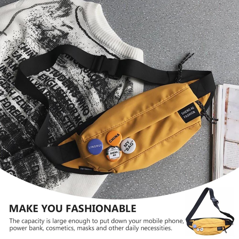 Travel Belt Bag Shoulder Backpack Crossbody Messenger Purse  