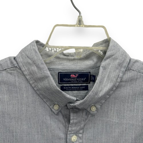 Vineyard Vines Men's Short Sleeved Button Front Shirt Sz XL Extra Large Slim Fit - Picture 5 of 6