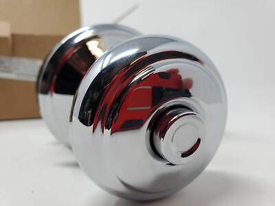 Schlage F40 AND 625 16-080 10-027 Andover Bed and Bath Knob, Bright Chrome  | eBay