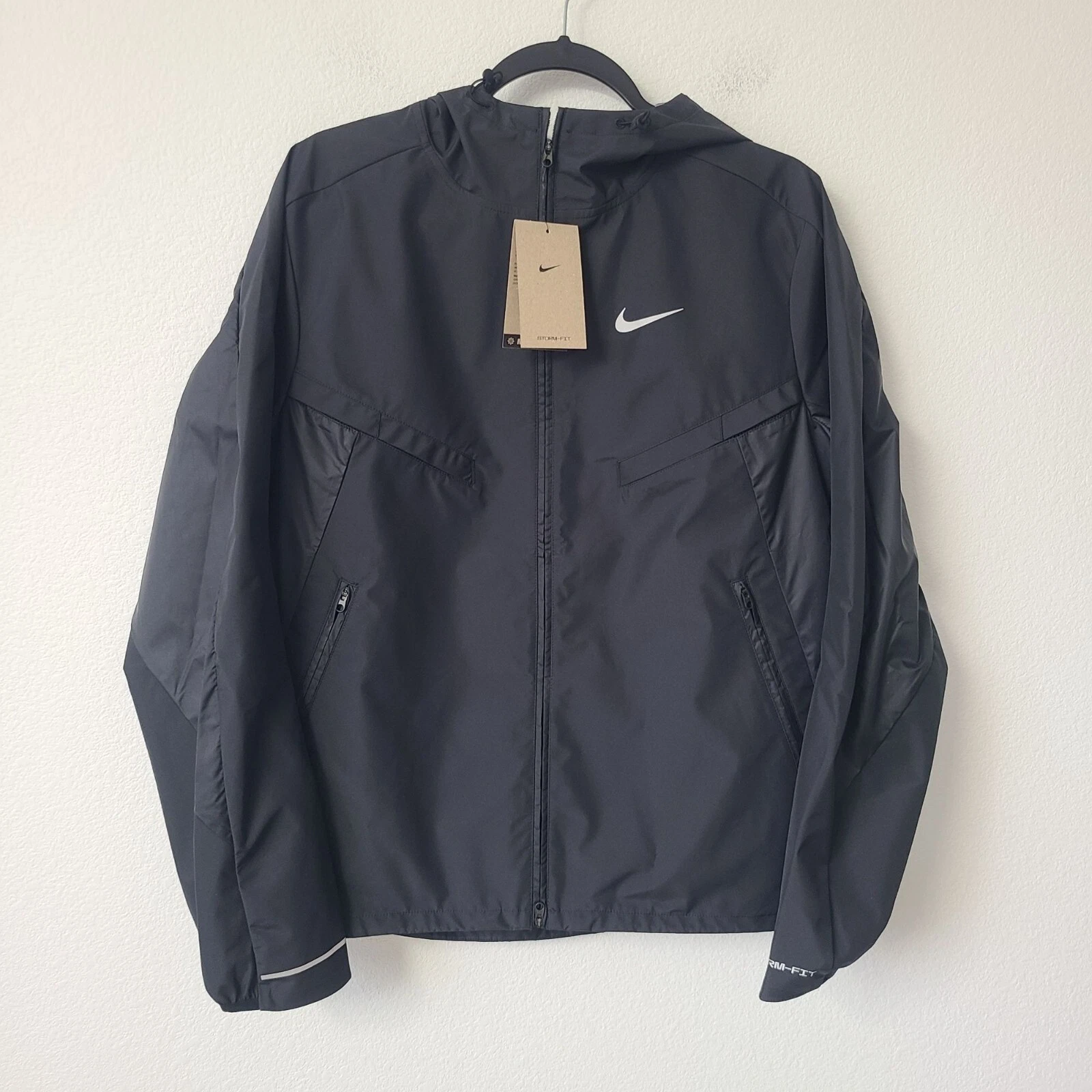 Nike Storm-Fit Windrunner Jacket FB8593-010 Size S Black