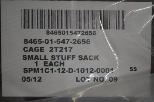 USGI, SMALL COMPRESSION STUFF SACK, Foliage Green/Grey - Picture 2 of 2