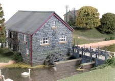 Wills CK22 Watermill OO Gauge Model Railway Plastic Kit Craftsman Series