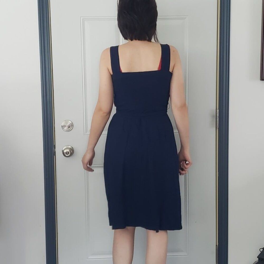 50s/60s Hand Made Blue Sundress - image 3