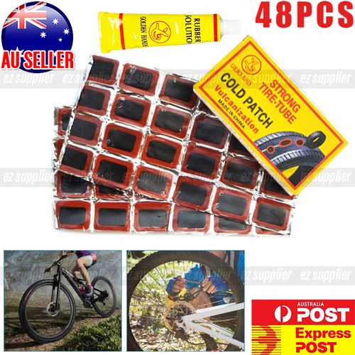 48pcs Patches Bicycle Motor Bike Tyre 