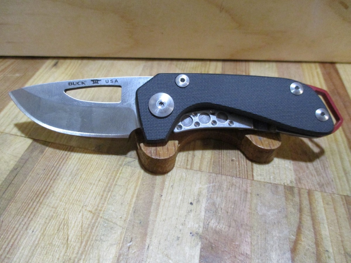 NIB Buck USA Budgie 417 S35VN Drop Point Folding Pocket NIB Buck USA Budgie 417 S35VN Drop Point Folding Pocket