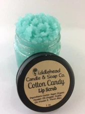 Cotton Candy Lip Scrub/ Edible Sugar Lip Scrub/ Exfoliating Lip Scrub/ Handmade