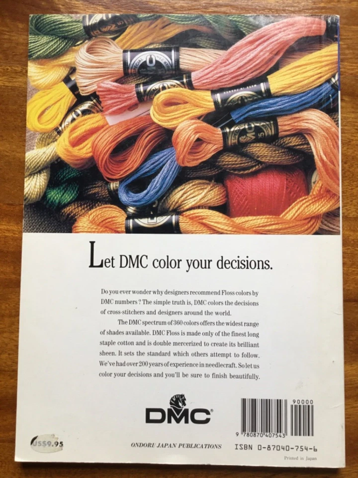  "Ondori"  DMC Fun & Fancy Cross Stitch. 120 page book of fun designs.  VGUC - image 2 of 4