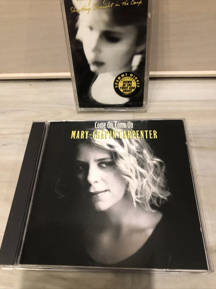 Shooting Straight in the Dark Mary Chapin Carpenter Cassette & Come Come On CD - Image 3 of 4