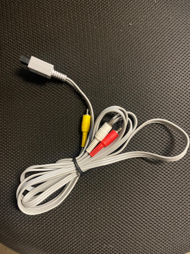 Nintendo Wii AV Cables Audio Video Official OEM eBay