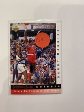 1992-93 Upper Deck Jerry West Selects Danny Manning #JW17 Los Angeles Clippers 