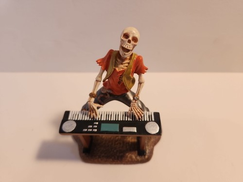 The Hamilton Collection "Skelton Bone" Snake & Bones Rock Band - Picture 2 of 8