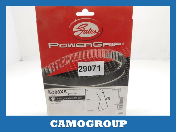 Zahnriemen Timing Belt Gates ZäHne 124 VW Golf 3 Passat Audi A6-image