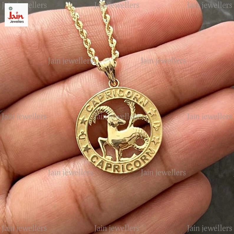 Zodiac Pendant Necklace - Capricorn - | Verdura | Fine Jewelry