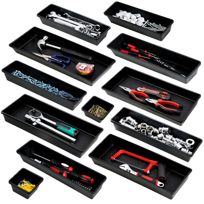 Tool Box Organizer Tray Divider Storage Toolbox Cabinet Chest Drawer Trays Hadwa
