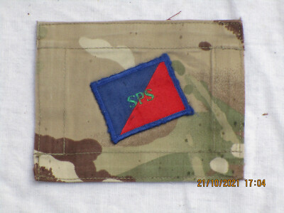 MTP Klett Patch,Blanking Plate  10x13cm, Adjutant Generals Corps, SPS, #1