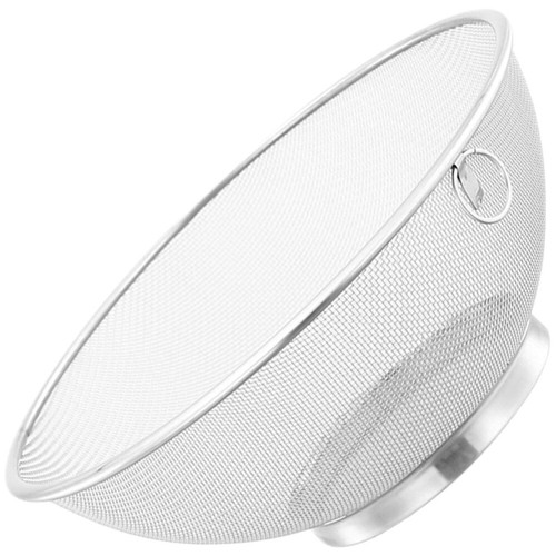 Stainless Steel Mesh Basin Rice Basket Washing Bowl Strainer