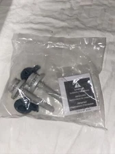 Universal Plastic Toilet Seat Hinge Bolt Screws ONLY,for Top Mount Seats