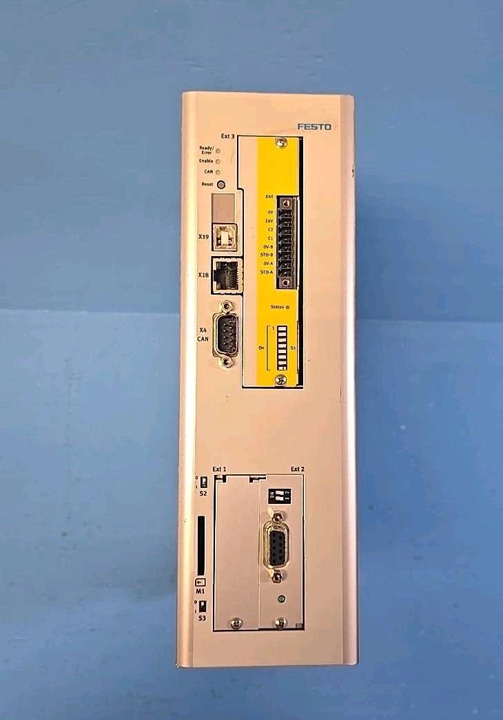 FESTO CMMP-AS-C10-11A-P3-M3 1501328 F7 480V Motor Controller