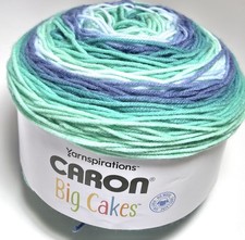 YARNSPIRATION CARON BIG CAKES 1-PK. DEEP LAKE. I Combine Shipping,READ