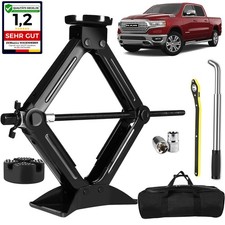 For Dodge Ram 1500 2ton Car Scissor Jack Set Spare Tire Lug Wrench