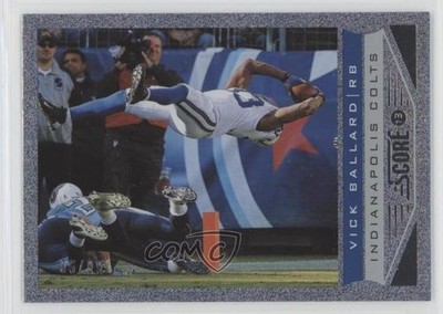 2013 Score Showcase /99 Vick Ballard #91 z6b