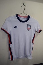 2020/21 Nike Dri-Fit United States White Home Soccer Jersey USMNT USA BOYS M