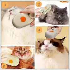 Pet Cat Steam Brush Pet Electric Spray Massage Comb Pet Hair Removal Comb-
