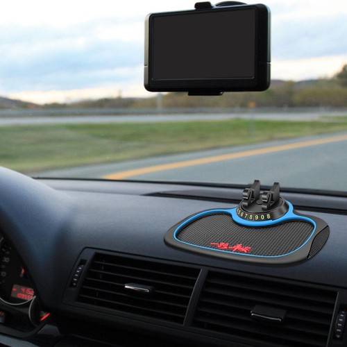 Tapis Téléphone Antidérapant pour Voiture Multifonctionnel Tapis Tableau de Bord Support Téléphone Universel - Photo 10 sur 17
