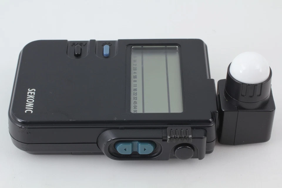 [N COMO NUEVO] Medidor de luz de exposición digital Sekonic L-318B L-328VF V Finder de JAPÓN Foto 4 de 4