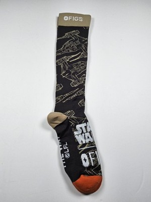 FIGS Compression Star Wars X Wing Starfighter The Way Socks Size M