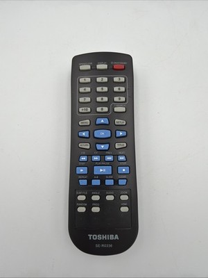 Genuine Toshiba SE-R0336 DVD Player Remote For SD390EKB SD3005KB Tested OEM