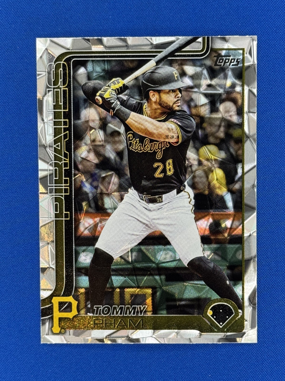 2025 Topps Update #US266 Tommy Pham Diamante Foil Pirates