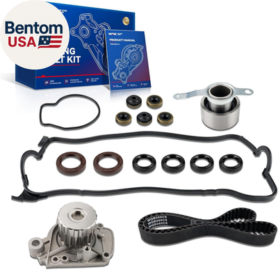 #ad Timing Belt Kit with Water Pump Compatible with Honda Civic 1996 1997 1998 1999 $77.03