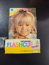 Sylvania Blue Dot Flashcubes Camera Flash Cubes 3 Pack 12 Flashes NEW OLD STOCK