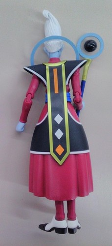 Bandai Dragon Ball S.H.Figuarts Whis Action Figure Used minor shoulder mark - Imagen 5 de 7