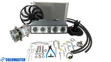 Ac Kit Universal Underdash Evaporator - 404 Premium Chrome Black Ac Qf - Pk8