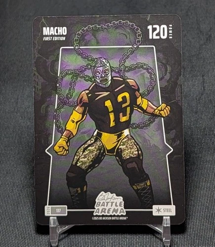 Manny Machado MACHO Steel 2026 Bo Jackson Battle Arena Card #137 Padres