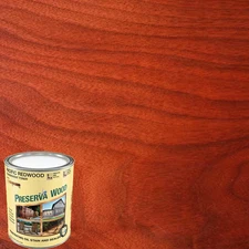 1 Qt. Oil-Based Pacific Redwood Penetrating Exterior Stain and Sealer