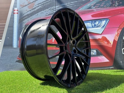 4X 21 Inch 5X130 Porsche GTS Style Black Wheels: Fits For Cayenne, Panamera - Picture 3 of 9